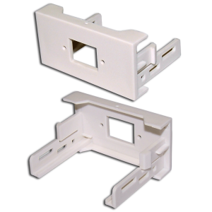22.5x45 Mosaic insert for simplex SC adapter, white